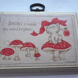 Vintage Hallmark 1979 Cat Plaque
